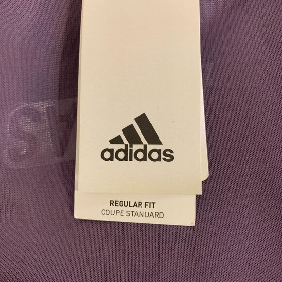 Adidas Mens Shadow Violet Hoodie Size S Regular Fit 100% Polyester - Picture 6 of 11